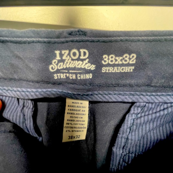 IZOD Men’s Chino Pants - Picture 1 of 4
